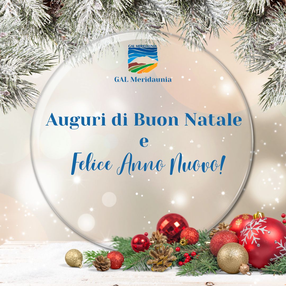 GAL Meridaunia augura Buone Feste 